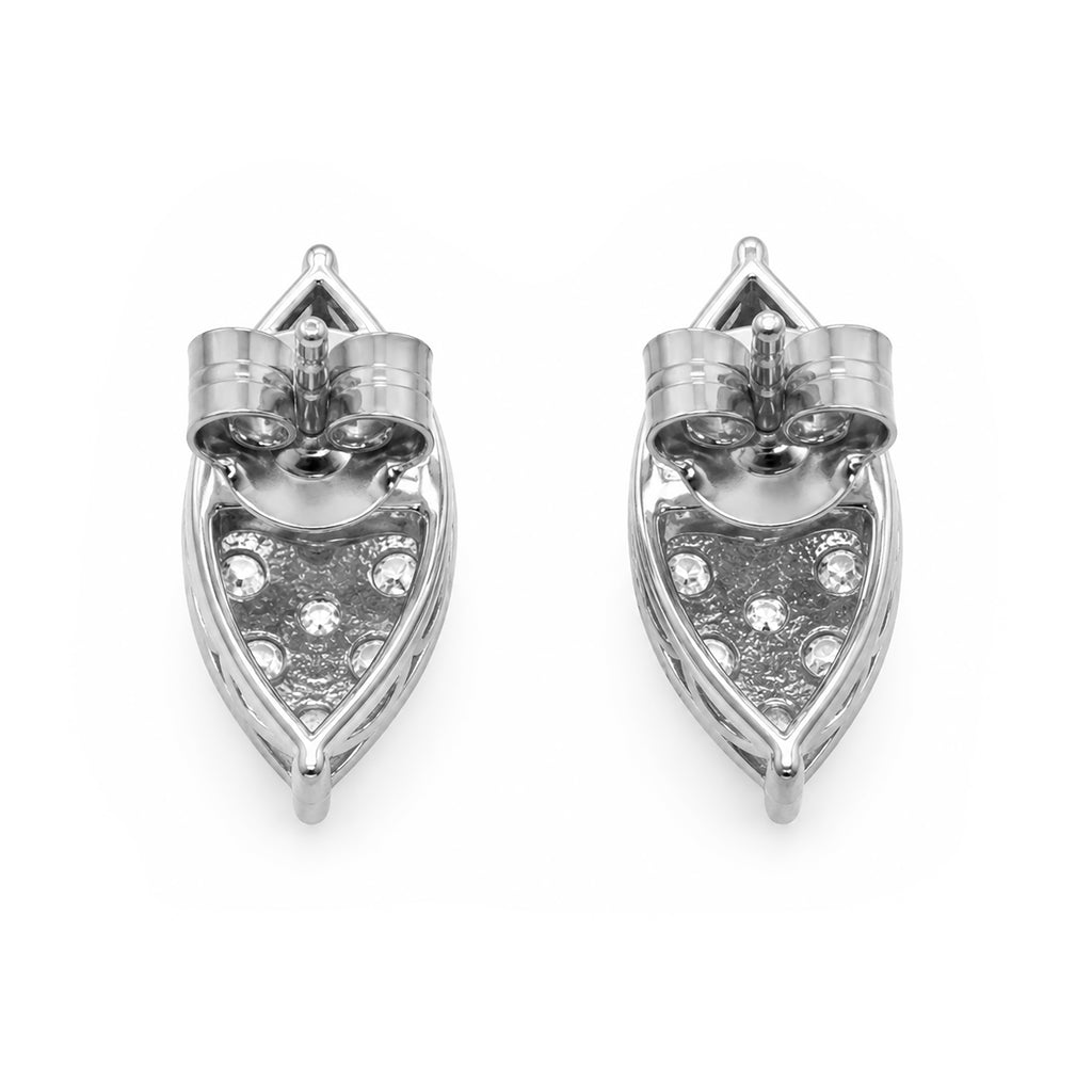 Venturant Lab Grown Diamond (F/VS+) 1.00 carat Round cut Sterling Silver Stud Earrings - Sterling Silver | Gold over Silver
