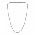 Venturant Lab Grown Diamond (F/VS+) 7.00 carat Round cut Sterling Silver Tennis Necklace - Sterling Silver | Gold over Silver