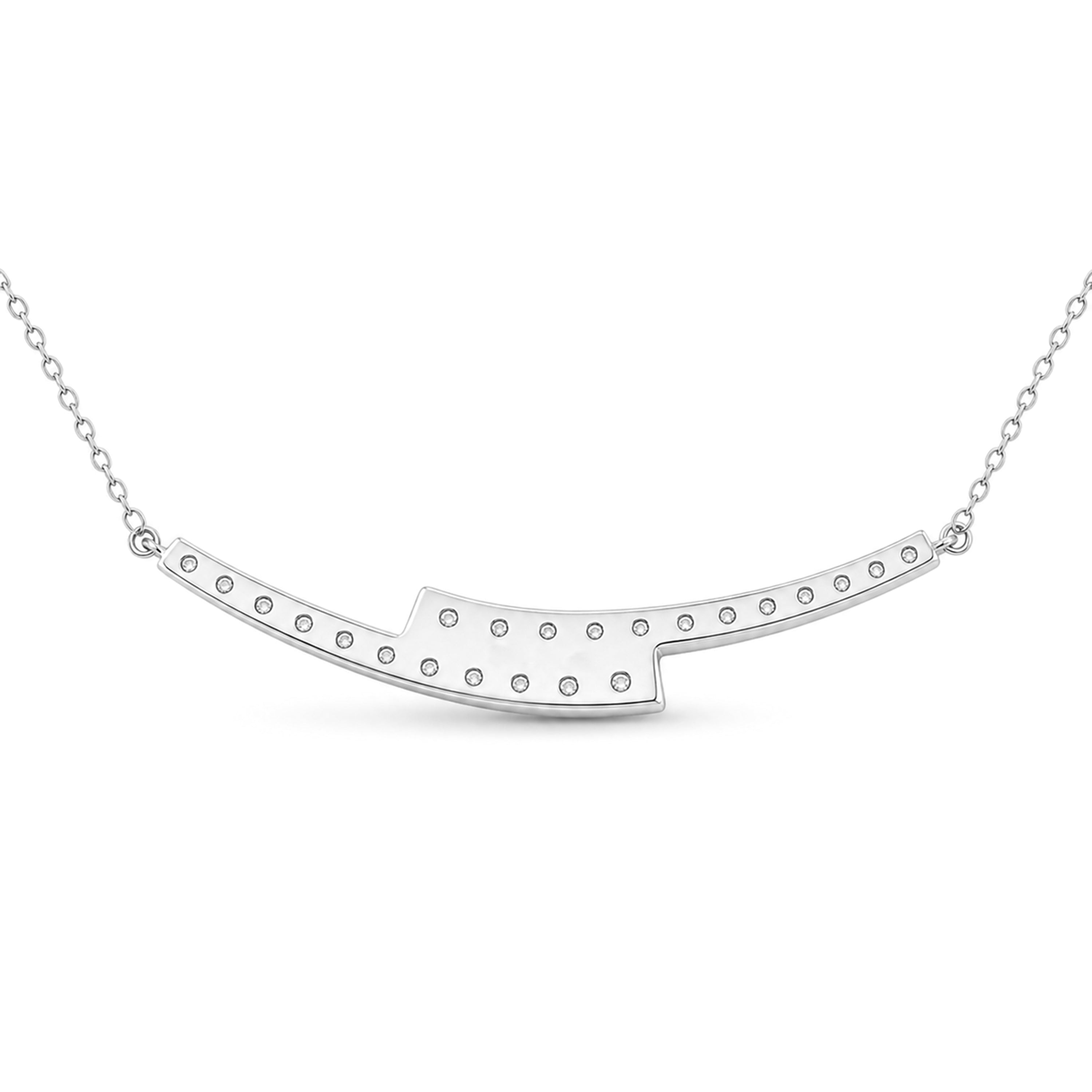Venturant Lab-Grown Diamond Pendant Necklace for Women | Sterling Silver | Round Cut | Prong, Lobster | F Color, VS+ Clarity | 2.00 Total Carat Weight | Anniversary, Wedding, Birthday Gift
