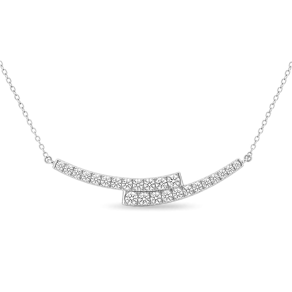 Venturant Lab-Grown Diamond Pendant Necklace for Women | Sterling Silver | Round Cut | Prong, Lobster | F Color, VS+ Clarity | 2.00 Total Carat Weight | Anniversary, Wedding, Birthday Gift