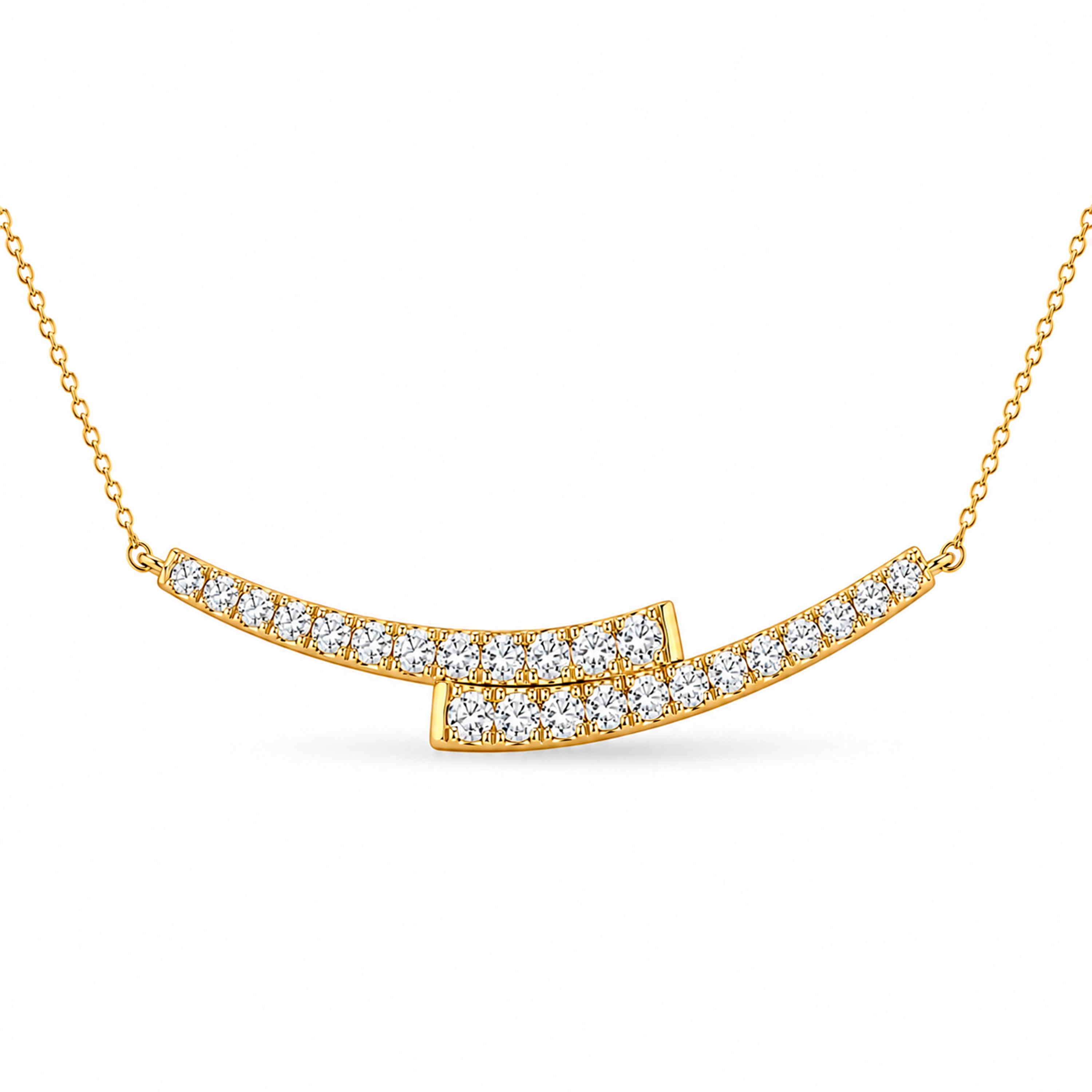 Venturant Lab-Grown Diamond Pendant Necklace for Women | Sterling Silver | Round Cut | Prong, Lobster | F Color, VS+ Clarity | 2.00 Total Carat Weight | Anniversary, Wedding, Birthday Gift