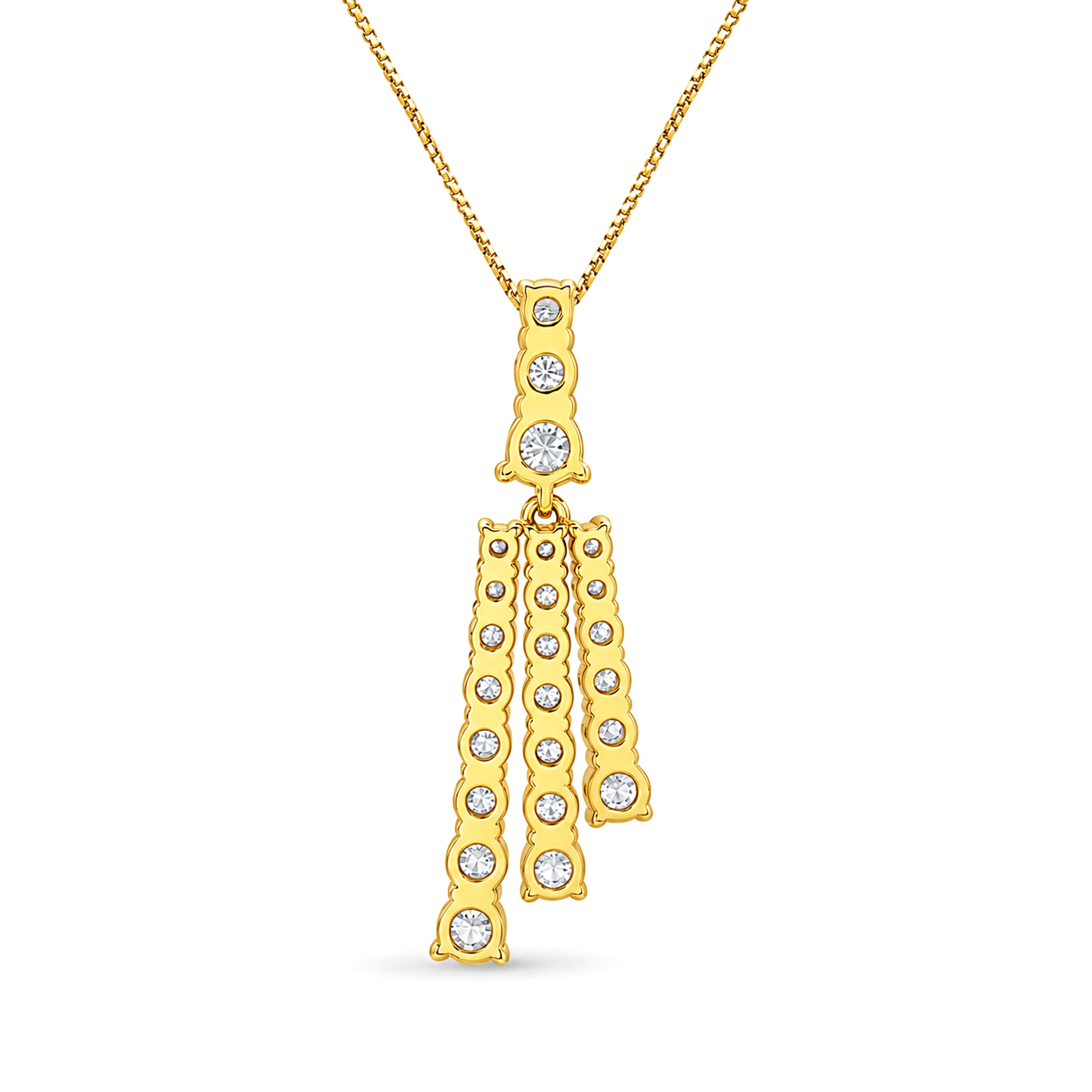 Venturant Lab Grown Diamond (F/VS+) 2.00 carat Round cut Sterling Silver Pendant - Sterling Silver