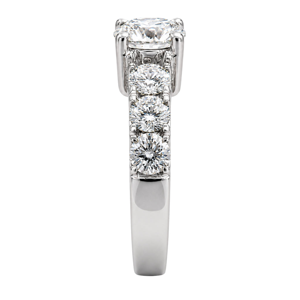 Venturant 3.00 Carat T.W. Round-cut Lab Grown Diamond (F/VS+) 14K Gold Fashion Ring