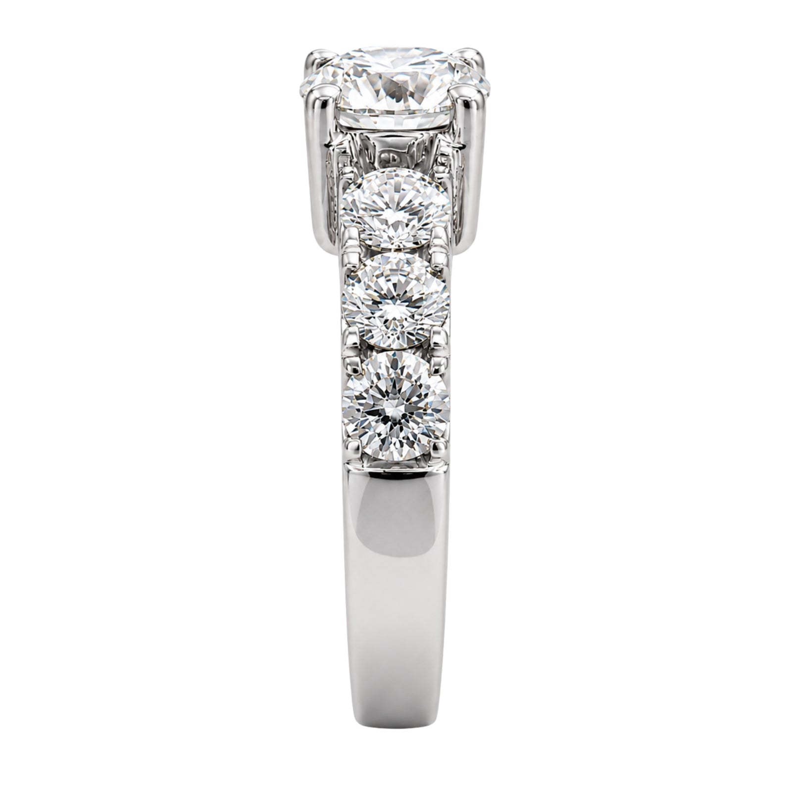 Venturant 3.00 Carat T.W. Round-cut Lab Grown Diamond (F/VS+) 14K Gold Fashion Ring