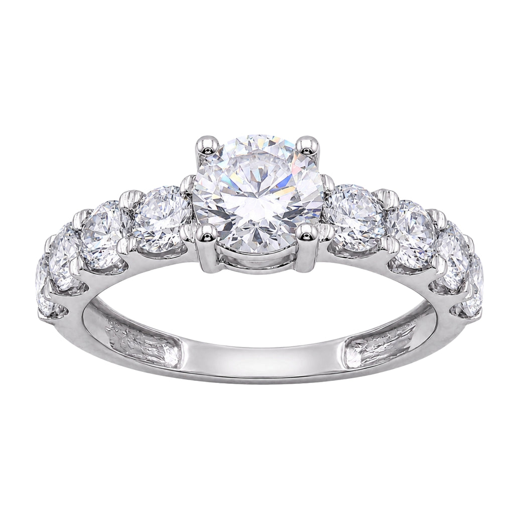 Venturant 2.00 Carat T.W. Round-cut Lab Grown Diamond (F/VS+) 14K Gold Fashion Ring