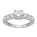 Venturant 2.00 Carat T.W. Round-cut Lab Grown Diamond (F/VS+) 14K Gold Fashion Ring