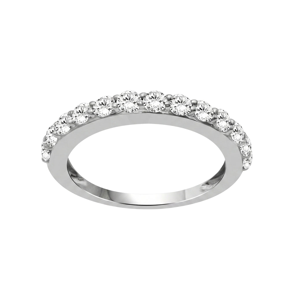 Venturant 0.50 -1.00 Carat T.W. Round-cut Lab Grown Diamond (F/VS+) 14K Gold 13 Stone Band Ring