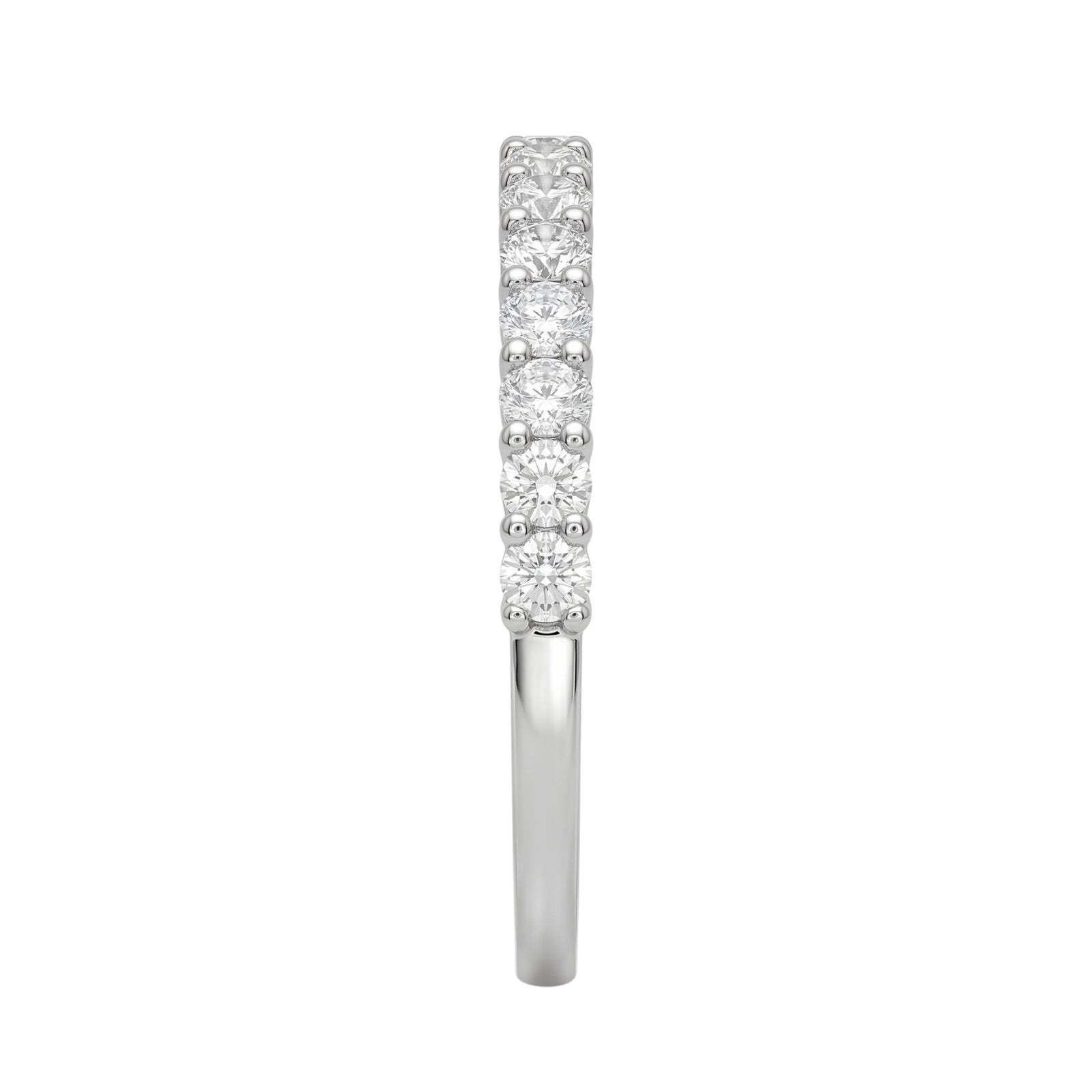 Venturant 0.50 -1.00 Carat T.W. Round-cut Lab Grown Diamond (F/VS+) 14K Gold 13 Stone Band Ring
