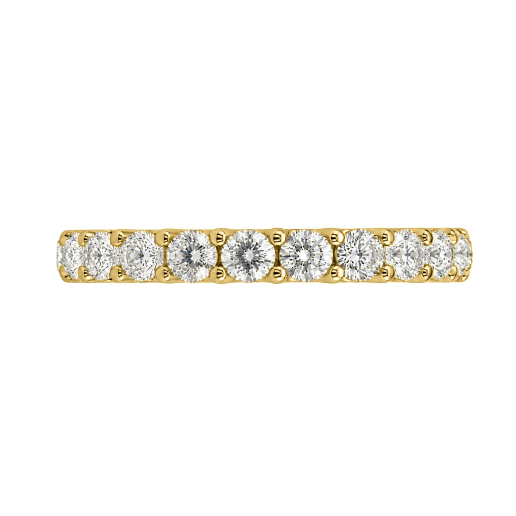 Venturant 0.50 -1.00 Carat T.W. Round-cut Lab Grown Diamond (F/VS+) 14K Gold 13 Stone Band Ring