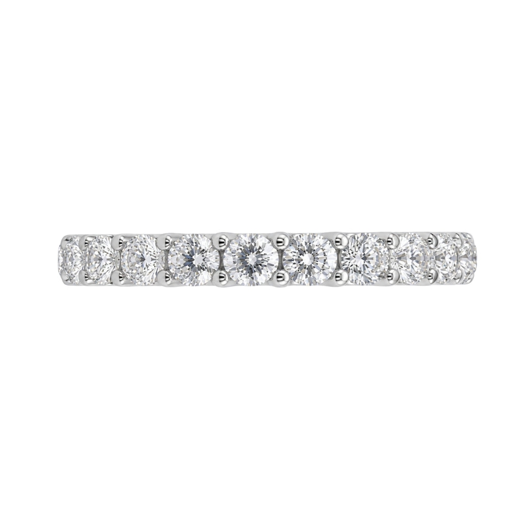 Venturant 1.00 -3.00 Carat T.W. Round-cut Lab Grown Diamond (F/VS+) 14K Gold 11 Stone Band Ring