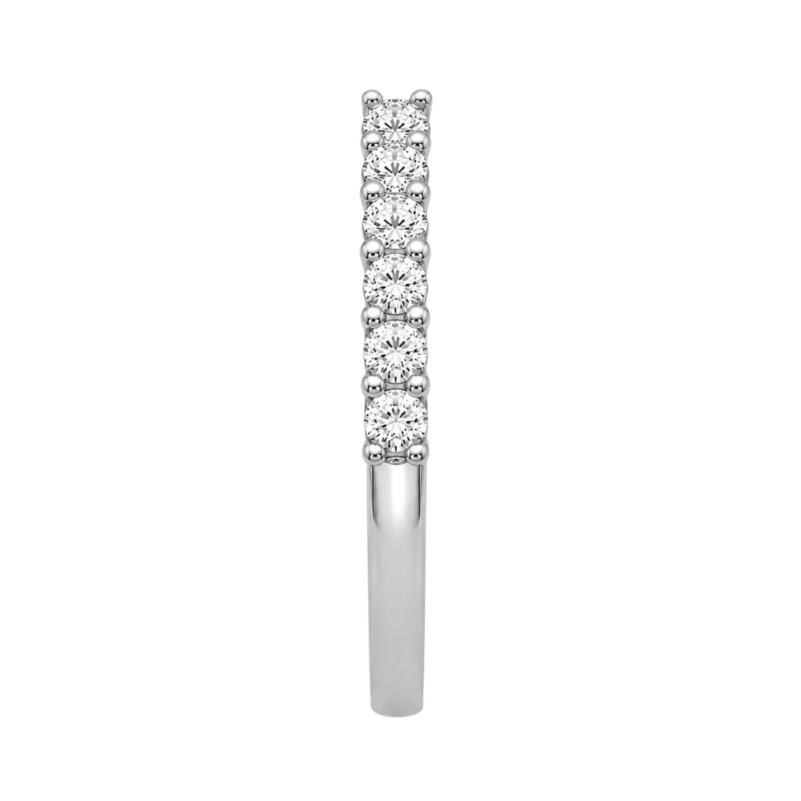 Venturant 1.00 -3.00 Carat T.W. Round-cut Lab Grown Diamond (F/VS+) 14K Gold 11 Stone Band Ring