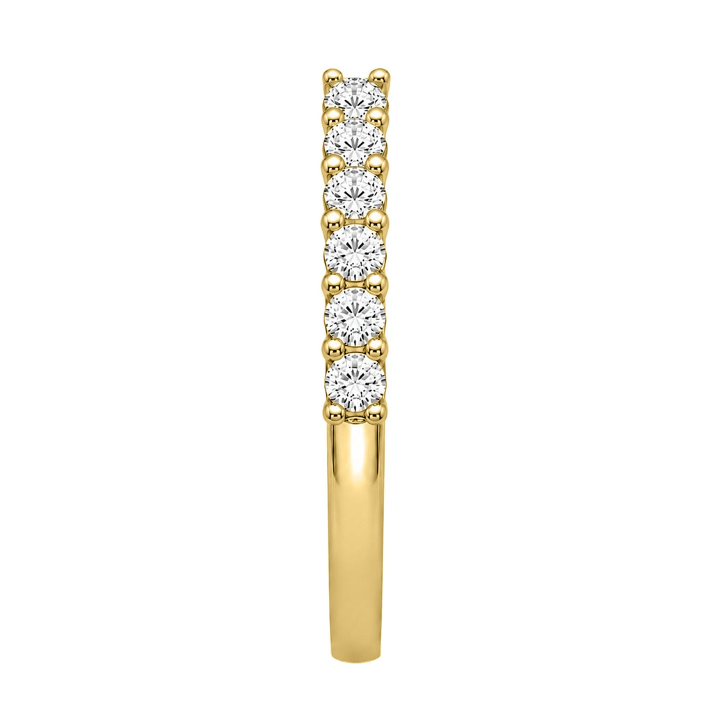 Venturant 1.00 -3.00 Carat T.W. Round-cut Lab Grown Diamond (F/VS+) 14K Gold 11 Stone Band Ring