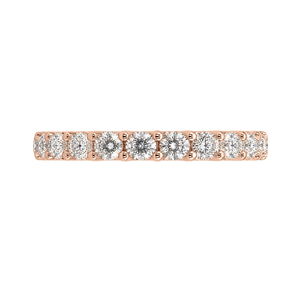 Venturant 1.00 -3.00 Carat T.W. Round-cut Lab Grown Diamond (F/VS+) 14K Gold 11 Stone Band Ring