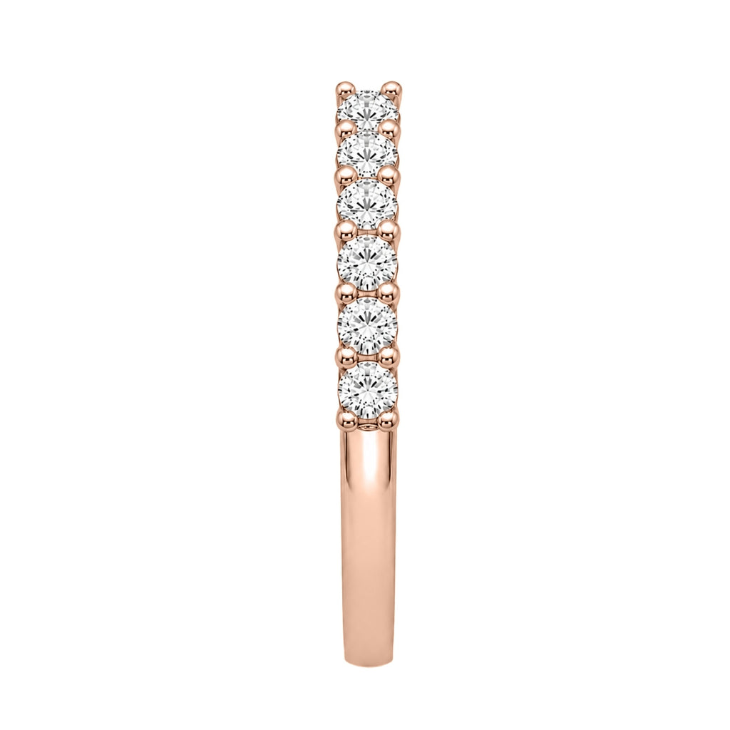 Venturant 1.00 -3.00 Carat T.W. Round-cut Lab Grown Diamond (F/VS+) 14K Gold 11 Stone Band Ring