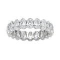 Venturant 5.00 - 7.00 Carat T.W. Oval-cut Lab Grown Diamond (F/VS+) 14K Gold Eternity Band Ring