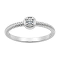Venturant 1/6 Carat T.W. Round-cut Lab Grown Diamond (F/VS+) 14K Gold Ring