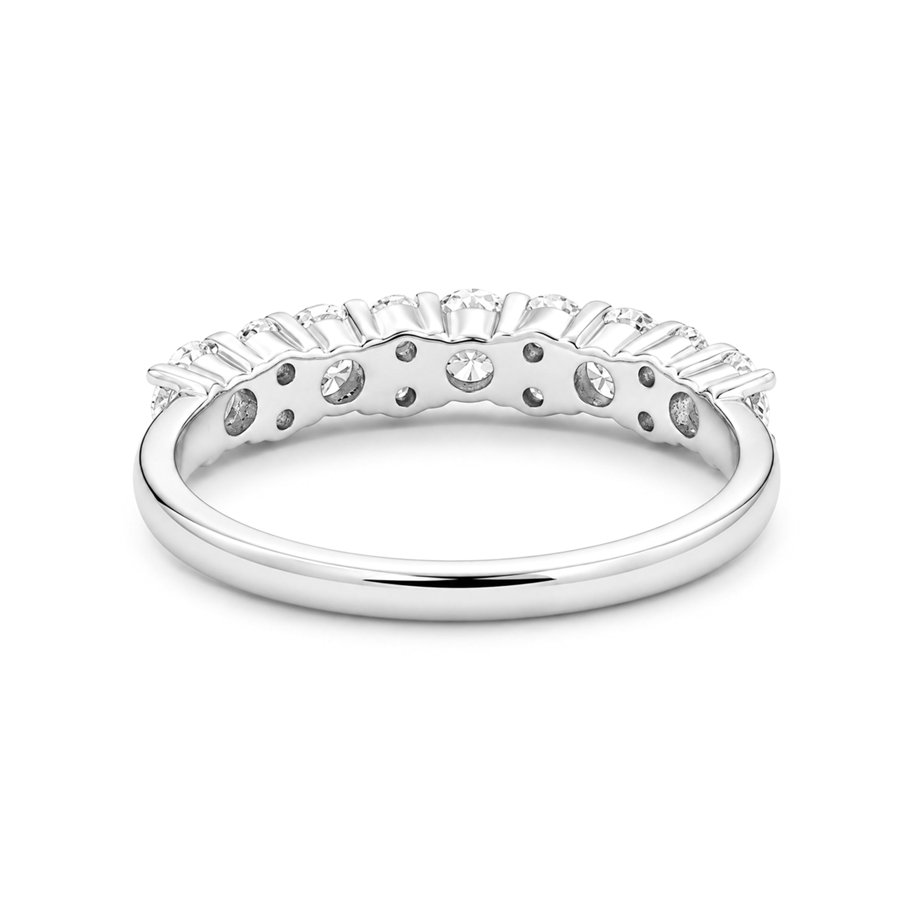 Venturant Lab Grown Diamond (F/VS+) 1.00 carat Round cut Sterling Silver Ring - Sterling Silver | Gold over Silver