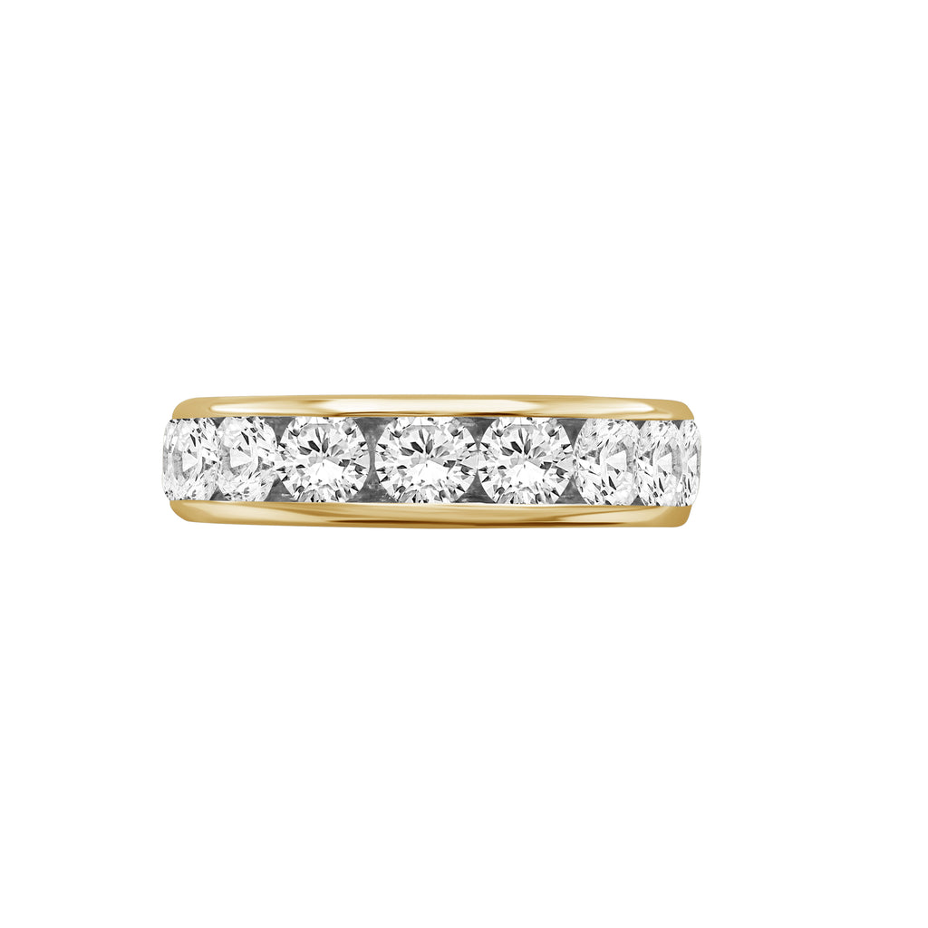 Venturant Lab Grown Diamond (F/VS+) 1.00 carat Round cut Sterling Silver Ring - Sterling Silver | Gold over Silver