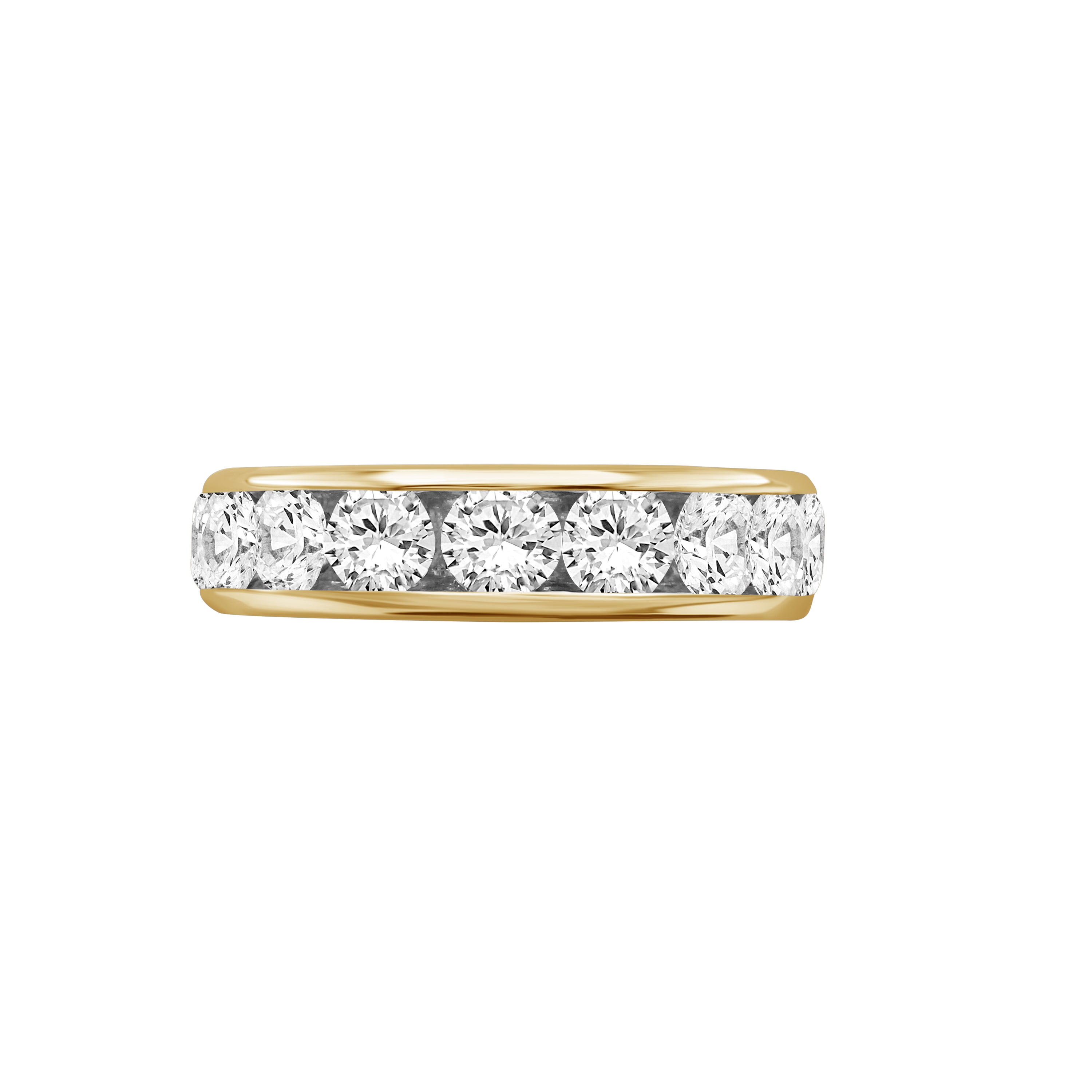 Venturant Lab Grown Diamond (F/VS+) 1.00 carat Round cut Sterling Silver Ring - Sterling Silver | Gold over Silver