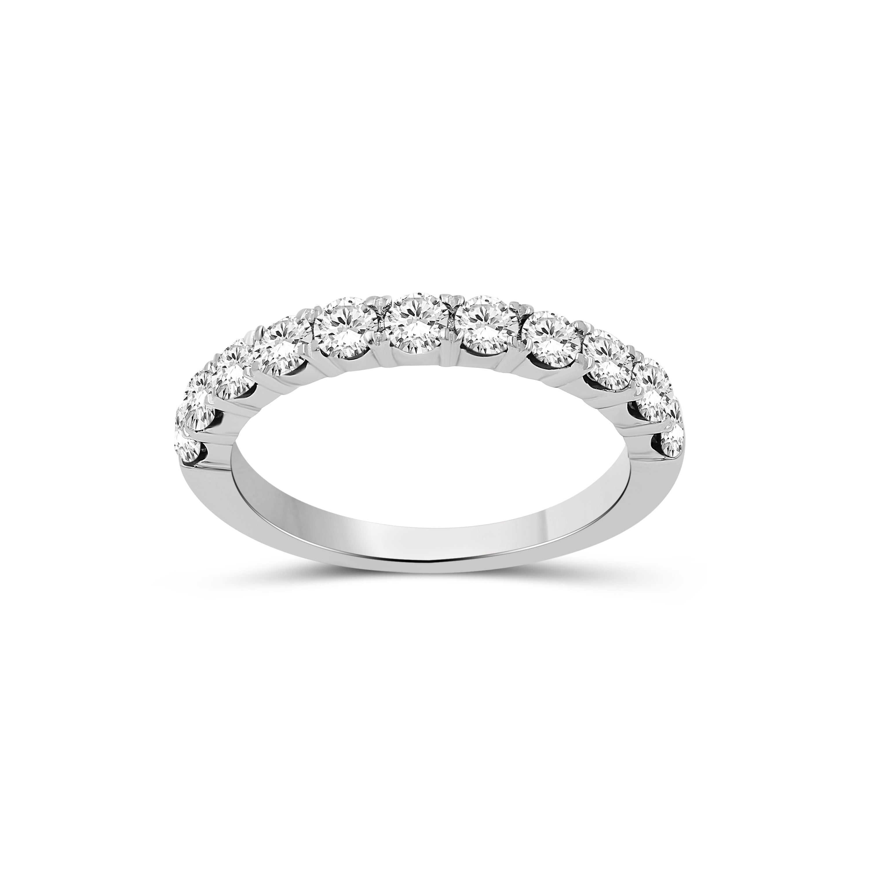 Venturant Lab Grown Diamond (F/VS+) 1.00 carat Round cut Sterling Silver Ring - Sterling Silver | Gold over Silver
