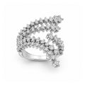 Venturant Lab-Grown Diamond Ring for Women | Sterling Silver | Gold over Silver | Round Cut | Prong | F Color, VS+ Clarity | 2.00 Total Carat Weight | Anniversary, Wedding, Birthday Gift