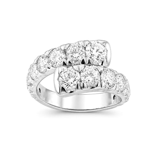 3.00 Carat T.W. Lab Grown Diamond Sterling Silver Ring