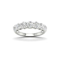 Venturant 2.00-5.00 Carat T.W. Round-cut Lab Grown Diamond (F/VS+) 14K Gold 7 Stone Band Ring